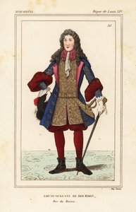 Louis-Auguste de Bourbon, Herzog von Maine von Francois Roger de Gaignieres