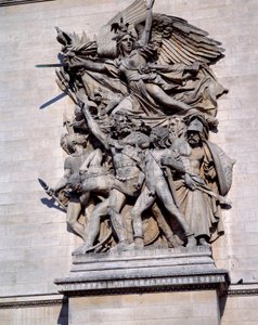La Marseillaise am Triumphbogen von Paris von Francois Rude