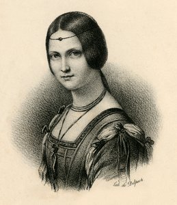 La belle Ferronnière, ca. 1830 von Francois Seraphin Delpech