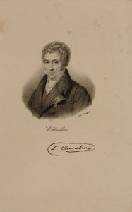 Luigi Cherubini (1760-1842) von Francois Seraphin Delpech