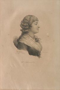 Porträt von Madame Roland 1754-1793, 1825 von Francois Seraphin Delpech