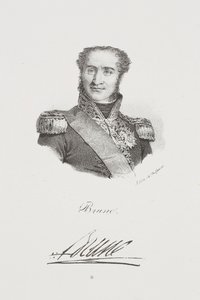 Porträt des Marschalls Guillaume Brune von Francois Seraphin Delpech