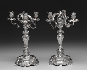 Kandelaber, 1757-1758 von Francois Thomas Germain