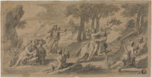 Die Flucht des Zentauren Nessus mit Dejanina