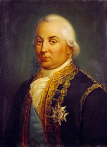 Porträt von Pierre Andre de Suffren de Saint Tropez von Francois Vincent Mathieu Latil
