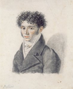 Porträt von Vincenzo Bellini (1801-35)
