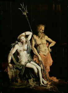Szene der Hölle: Detail (Hades und Persephone) von Francois de Nome
