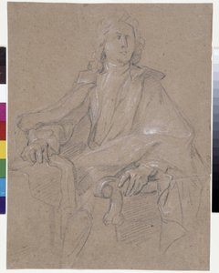 Porträt von Jules Hardouin Mansart (1645-1708)