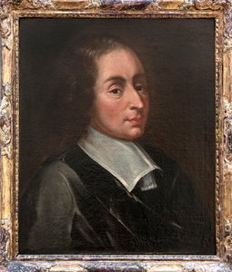 Porträt von Blaise Pascal - Porträt von Blaise Pascal von François II Quesnel (1637-1699) - Clermont-Ferrand von Francois the Younger (after) Quesnel