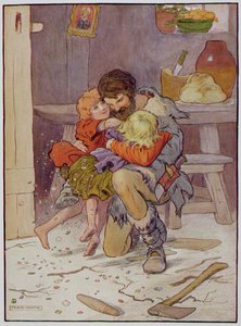 Hänsel und Gretel kehren zurück, Illustration aus 