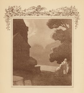 Illustration für Grays Elegie von Frank Adams