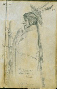 Hoohamaza, oder Eisenbein, 1851 von Frank Blackwell Mayer