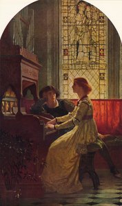 Harmonie, 1877, 1938 von Frank Dicksee
