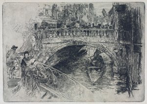 Venezianische Brücke von Frank Duveneck