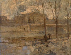 Chambre des Députés im Nebel von Frank Edwin Scott