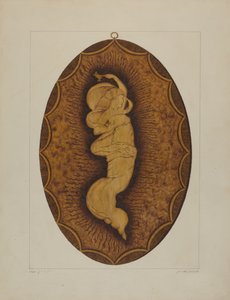 Verbrannte Plakette