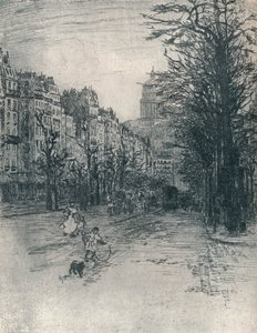 Avenue des Gobelins, Paris, ca. 1908 von Frank Milton Armington