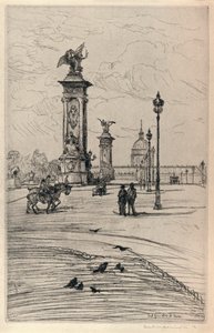 Die Pont Alexandre III, 1915 von Frank Milton Armington