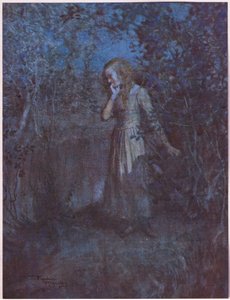 Das Licht war in Dunkelheit übergegangen und der Abend vertiefte sich in die Nacht, ca. 1920 von Frank Reynolds