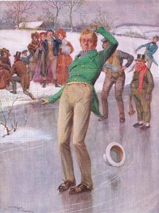 Herr Winkle auf dem Eis (Pickwick-Papiere)