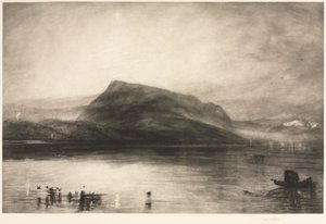 Der Rigi bei Sonnenaufgang, 1910