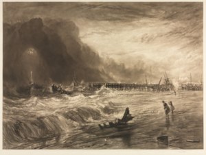 Schiff in Not vor Yarmouth