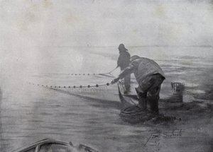 Norfolk Broads: Schmelzfischen, Breydon von Frank Southgate