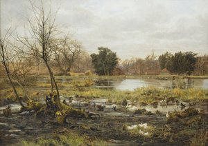 Ländliche Szene von Frank Walton