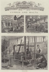 Kolonial- und Indische Ausstellung, Zypern und Malta von Frank Watkins