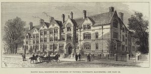 Dalton Hall, Wohnheim für Studenten der Victoria University, Manchester von Frank Watkins