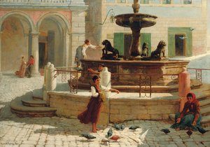 Pensionäre von Assisi, 1874