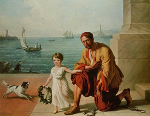 Allegorie der Befreiung der algerischen Sklaven durch Jérôme Bonaparte von François André Vincent