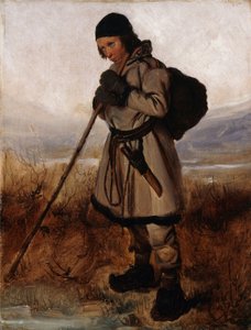 Un Lapon von François Auguste Biard
