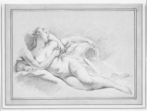Boucher - Eine Studie für zwei Nymphen, ca. 1749