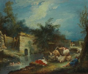 Boucher - Die Rast der Hirten