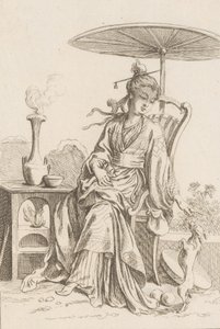 Chinesische Dame von François Boucher