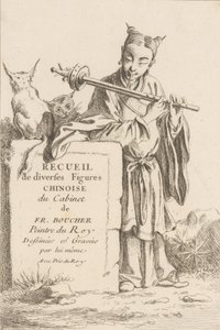 Sammlung verschiedener chinesischer Figuren, 1738-45 von François Boucher