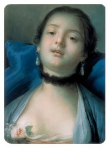 Junge Frau von François Boucher