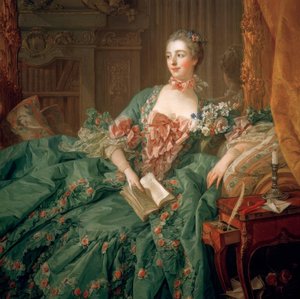 Madame de Pompadour von François Boucher