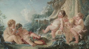 Musik und Tanz, 1740er Jahre