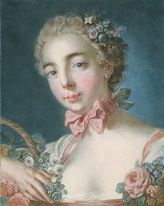 P.59-1959 Kopf von Flora, graviert von Louis-Marin Bonnet (1736-93) 1769
