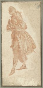 Studie für Philinte Illustration von Le Misanthrope aus der Ausgabe von 1734 von Molières Werken (Bd. III, S. 341) (Serientitel) von François Boucher