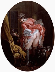 Der gehobene Rock, 1742