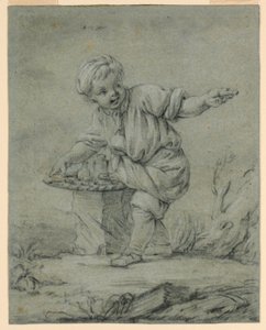 Der jugendliche Verkäufer von François Boucher