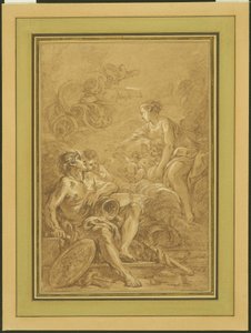 Venus befiehlt Vulkan, Waffen für Aeneas zu schmieden
