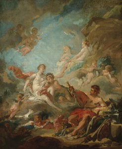 Venus in der Werkstatt des Vulkan
