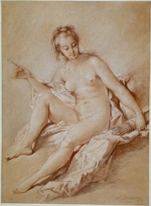 Venus mit Pfeil und Köcher von François Boucher