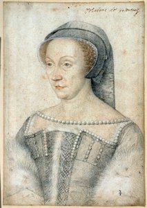 Porträt von Diane de Poitiers, Herzogin von Valentinois (1499 - 1566) von François Clouet