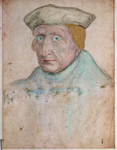 Porträt von Guillaume Bude (Budee) (Budaeus) (1467-1540), Meister der königlichen Buchhandlung von Francois I. in Fontainebleau von François Clouet