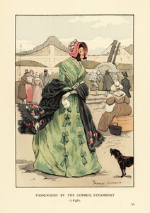 Passagiere des Corbeil-Dampfschiffs, Paris